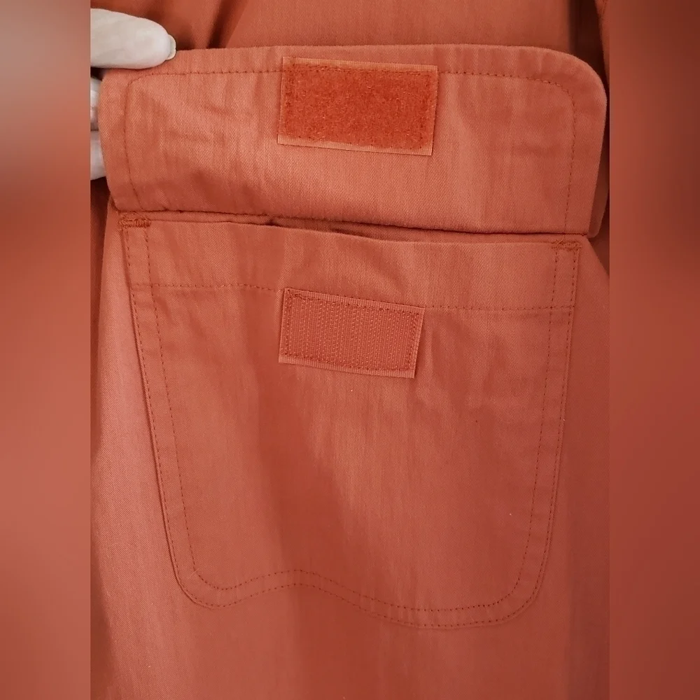 ARIZONA JEAN CO MENS JACKET ORANGE SZ L